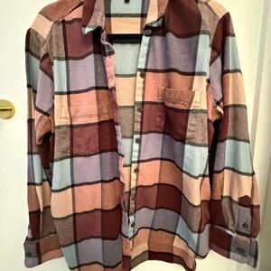 Madewell Multicolor Plaid Button-Up Shirt